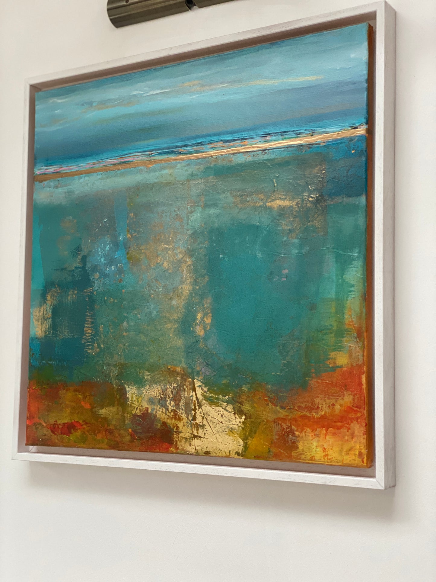 Foreshore Glimmers - framed