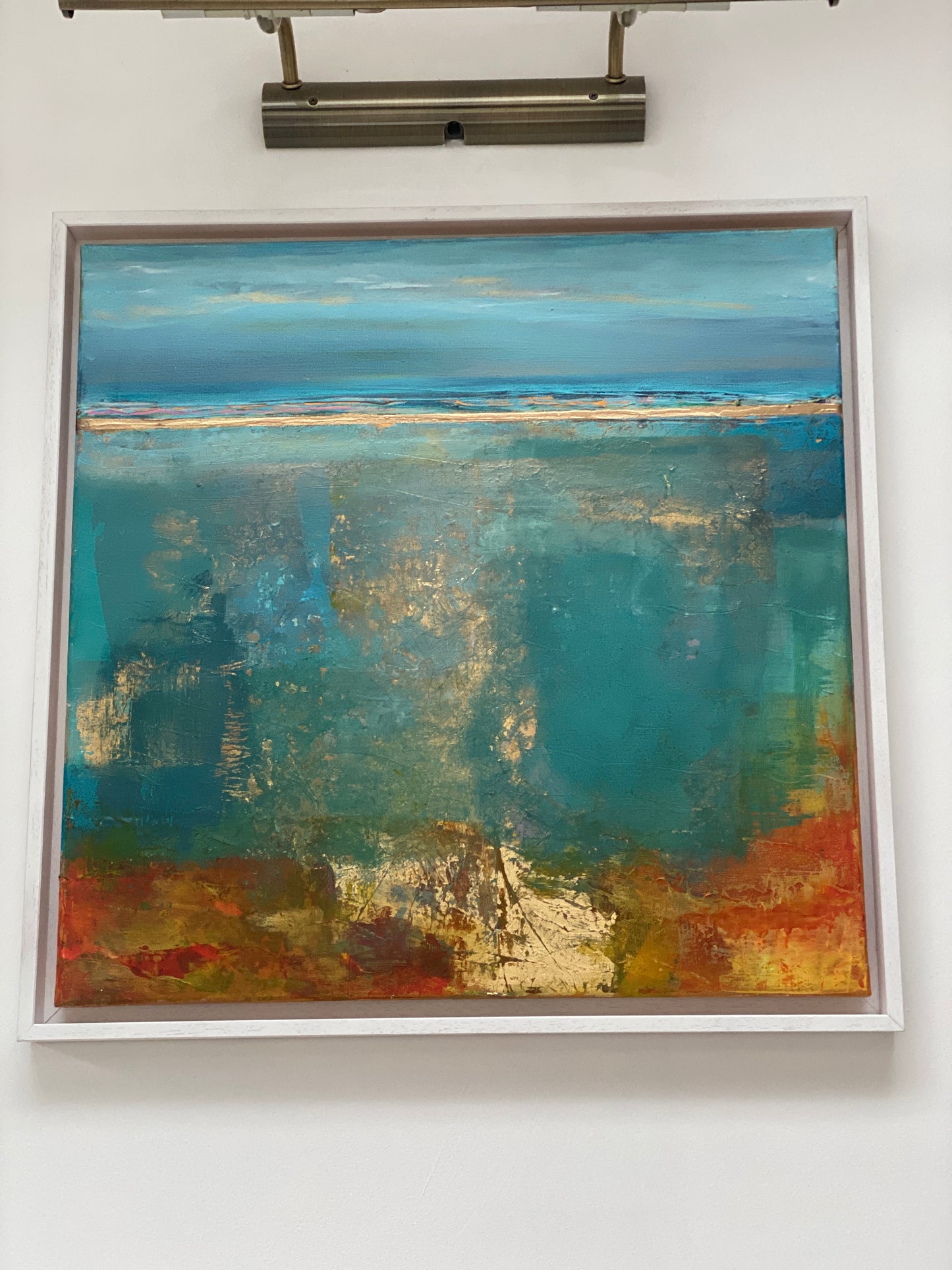 Foreshore Glimmers - framed