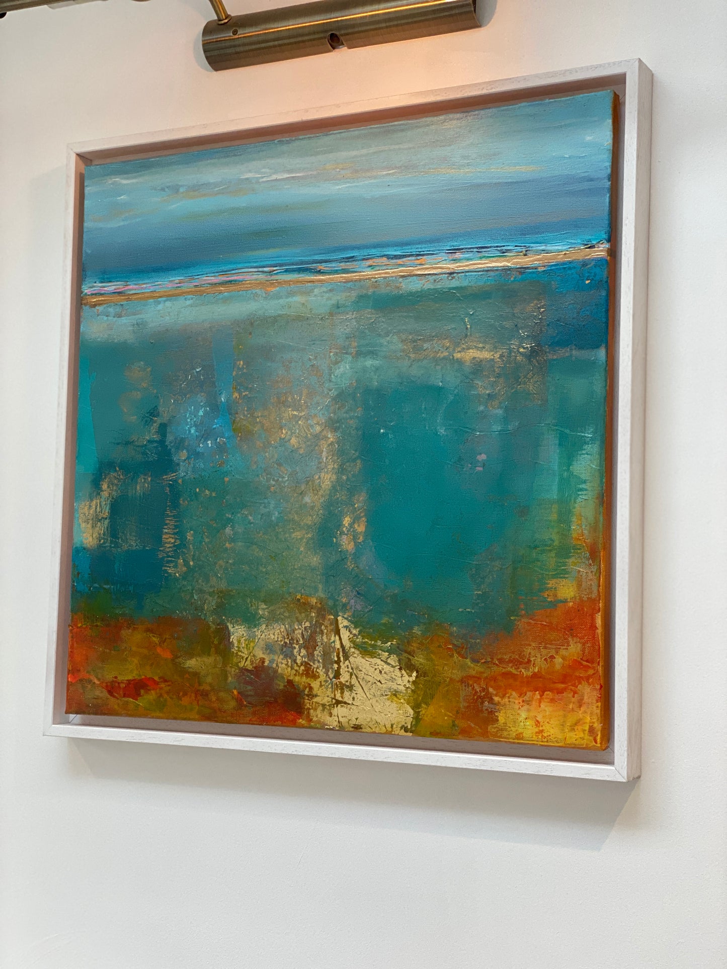 Foreshore Glimmers - framed