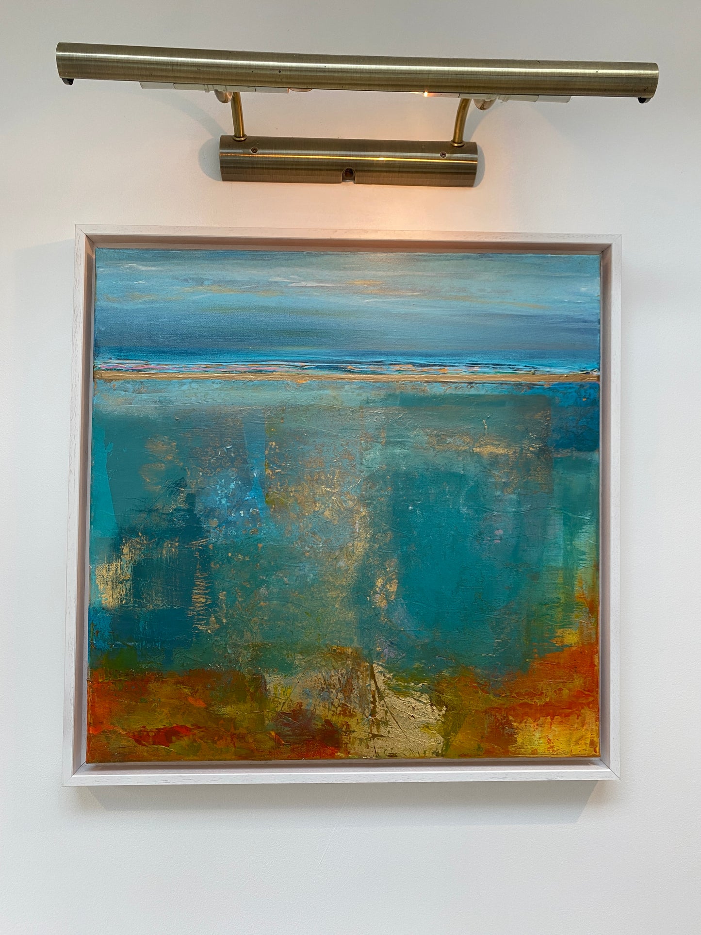 Foreshore Glimmers - framed