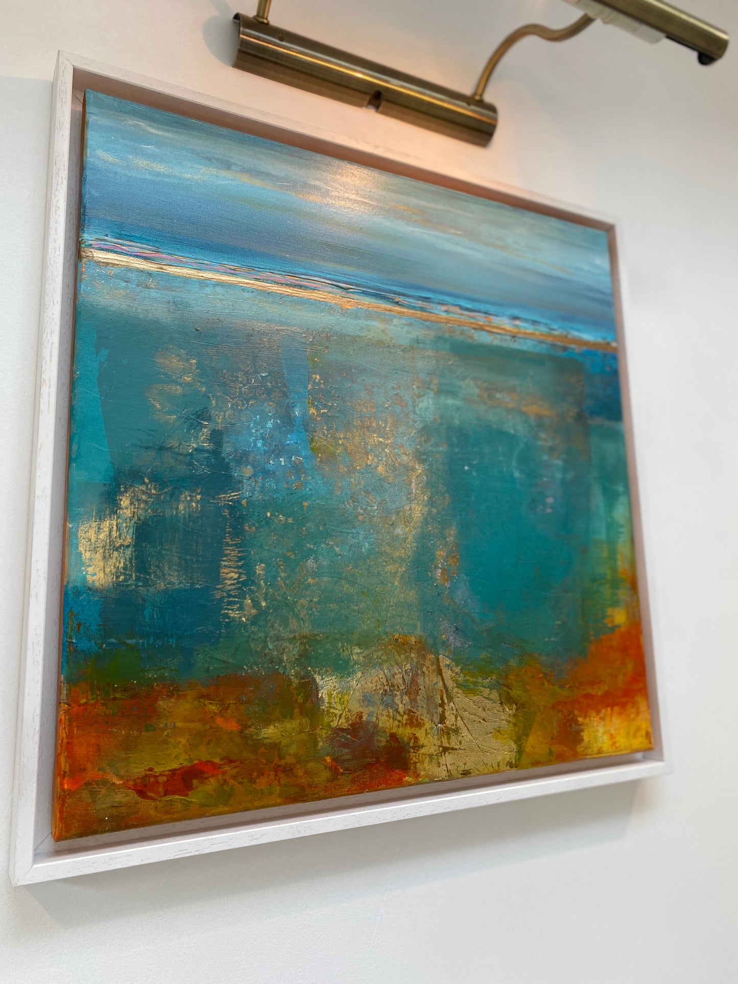 Foreshore Glimmers - framed