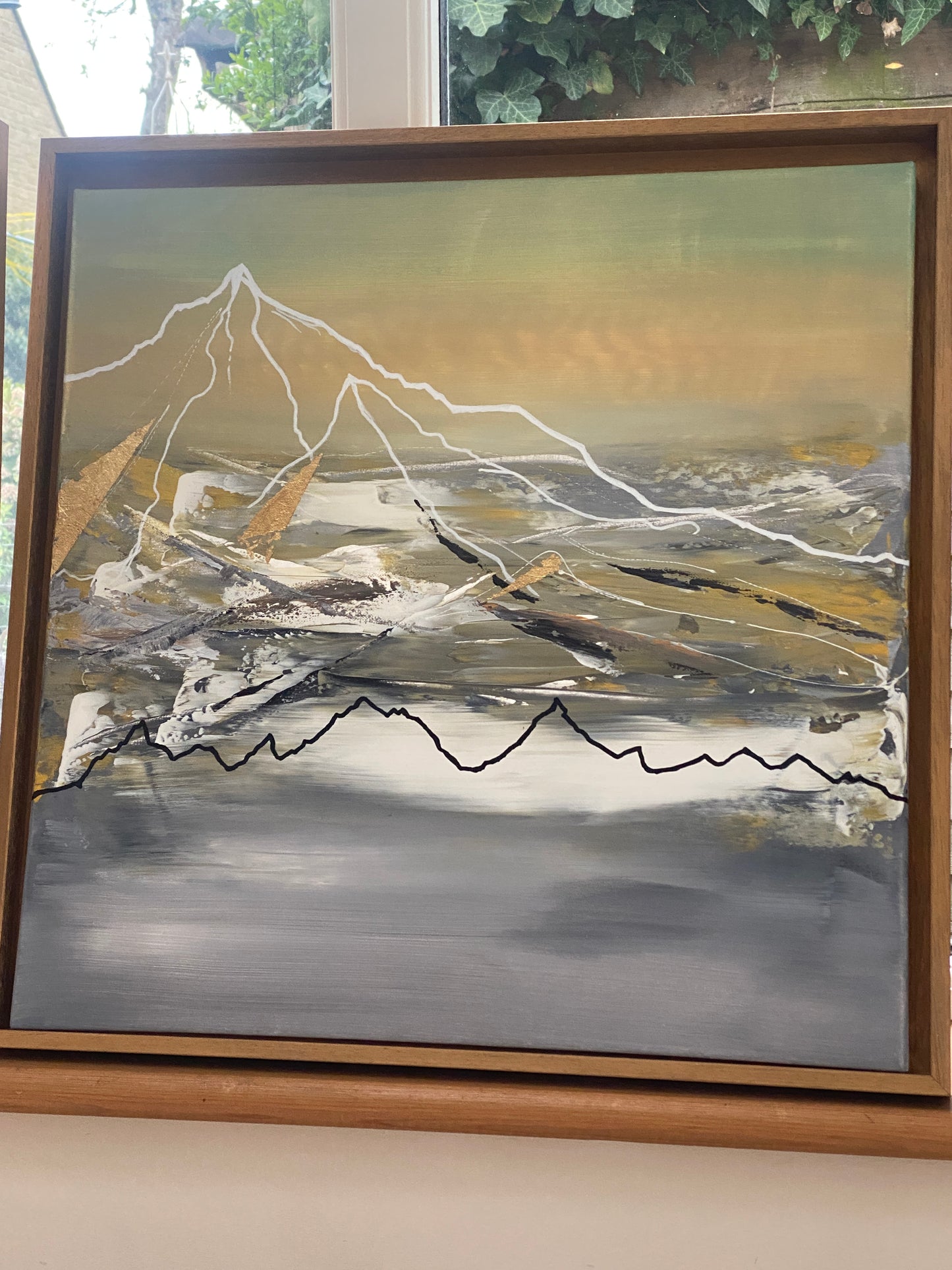 Exhilarate - Diptych - framed