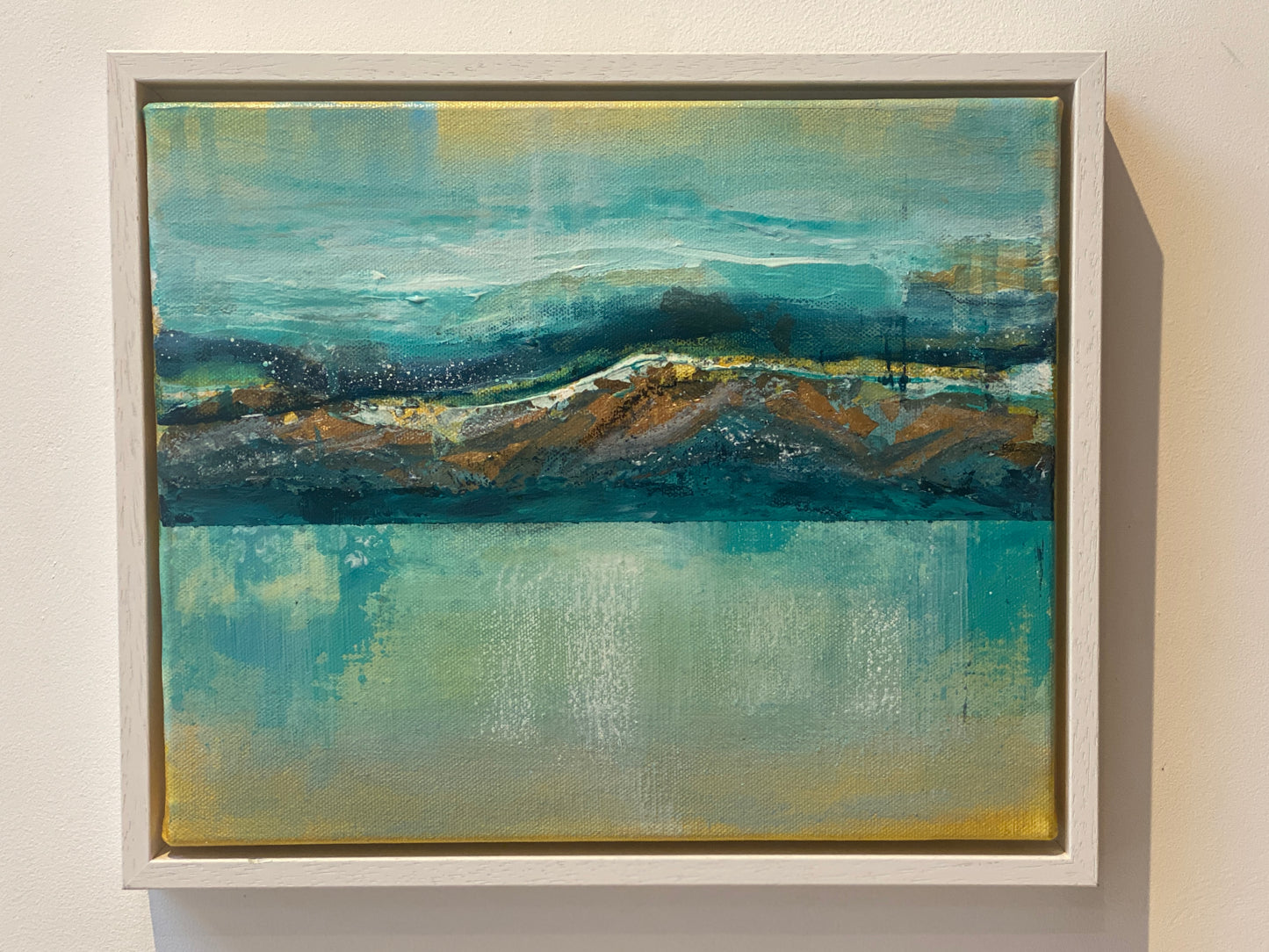 Coastal gold - framed