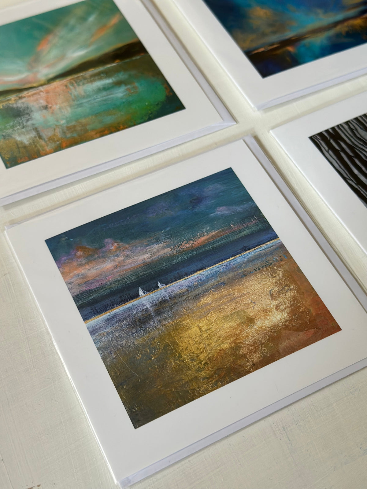 Set of 6 Landscape & Seascape Art Greetings Cards