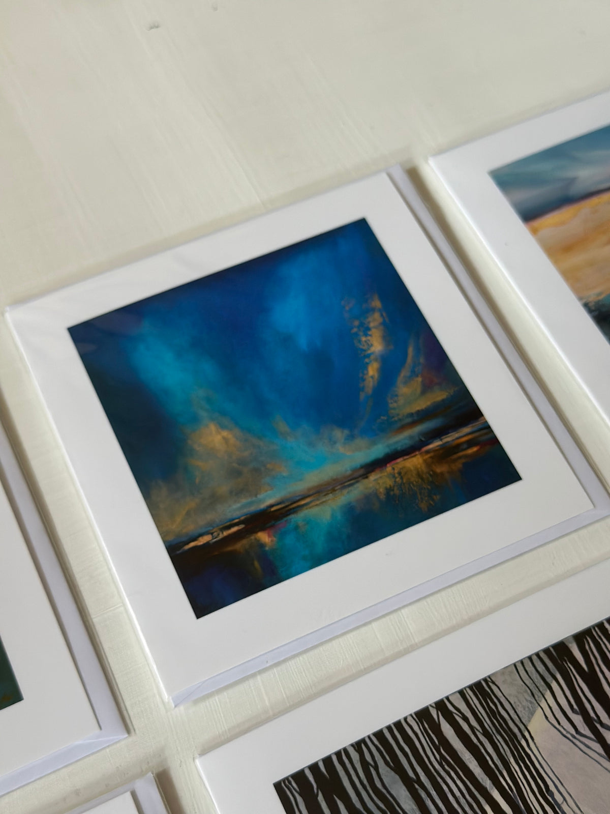Set of 6 Landscape & Seascape Art Greetings Cards