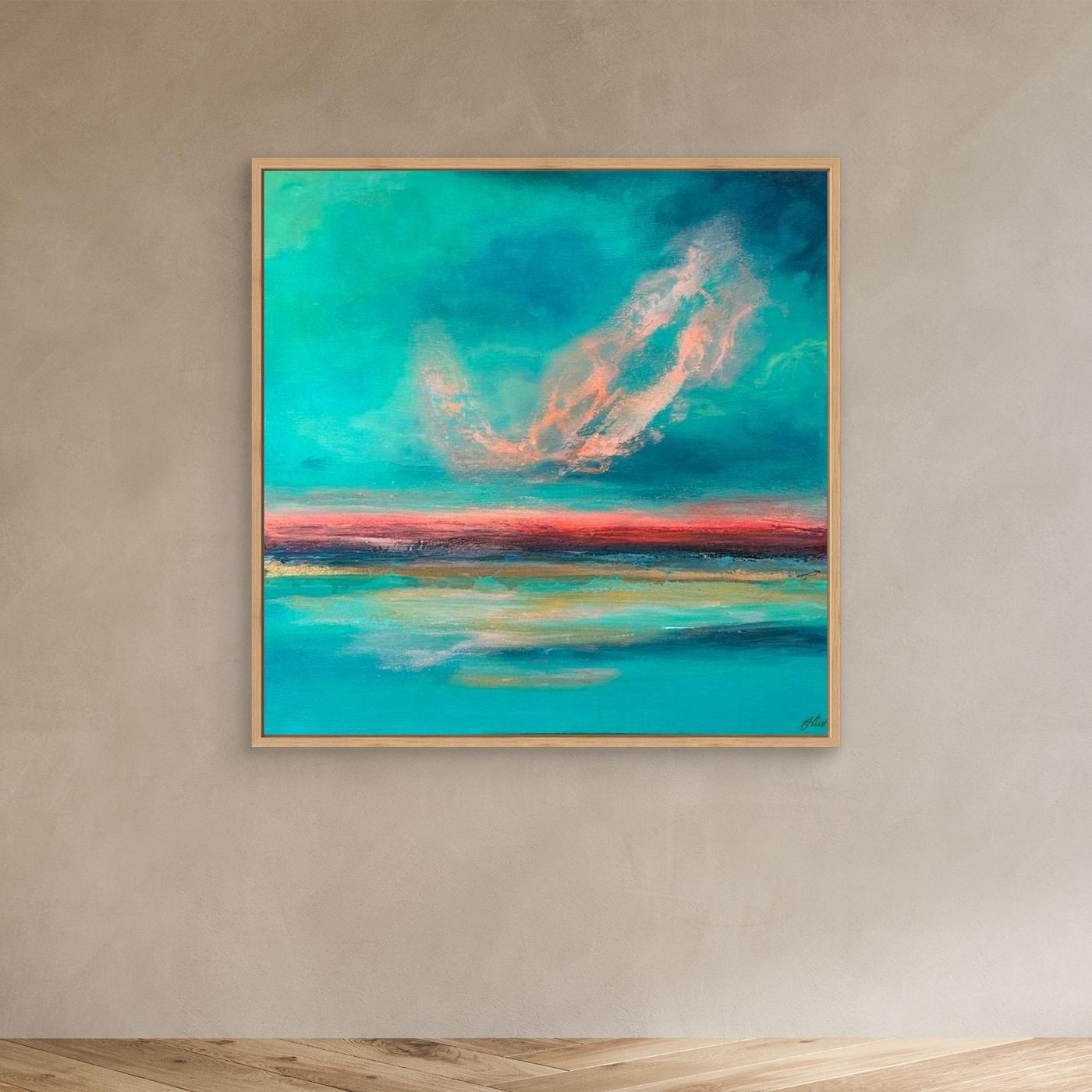 Duskline - fine art canvas (framed or unframed)