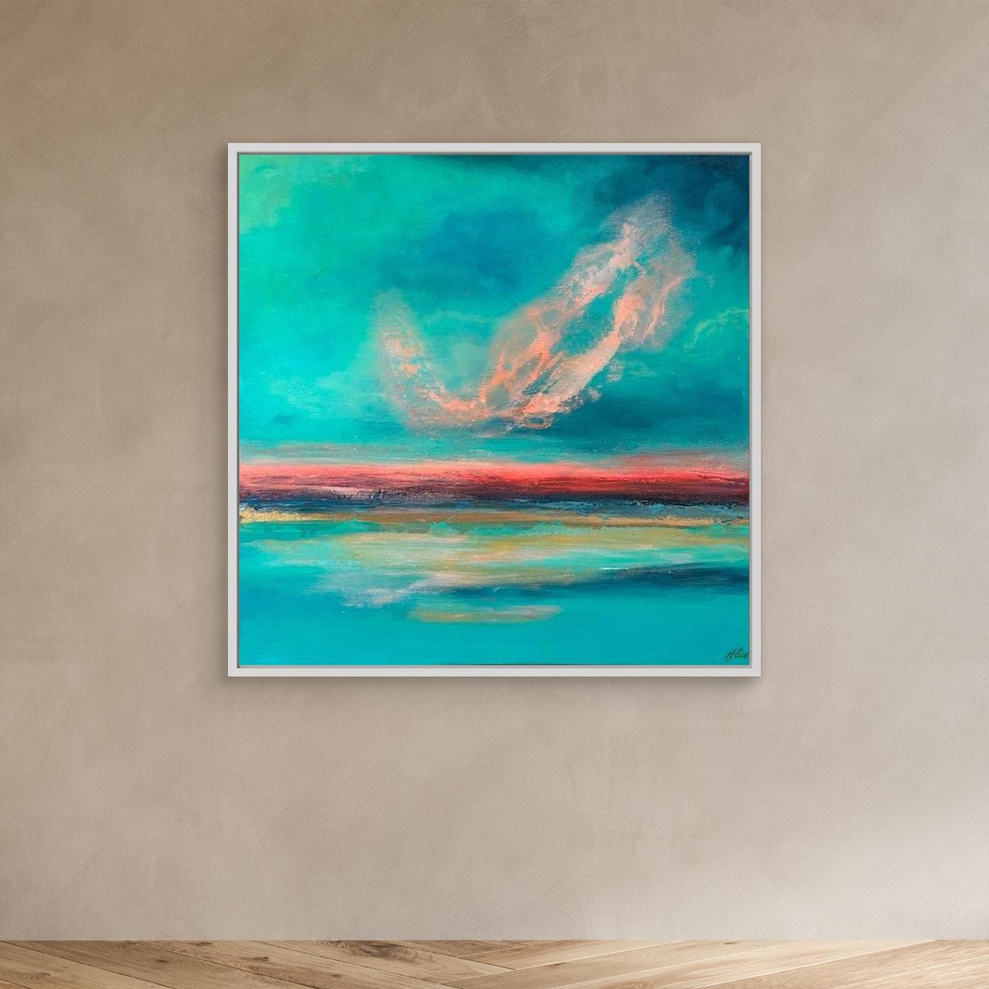 Duskline - fine art canvas (framed or unframed)