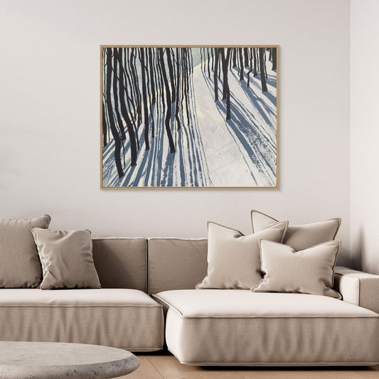 Snow Shadow - fine art canvas (framed or unframed)