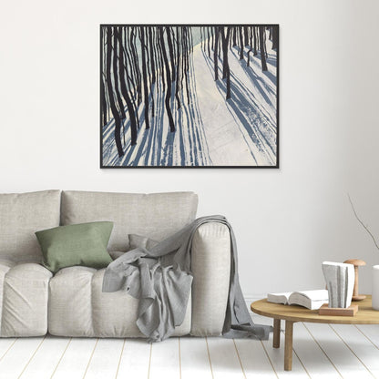 Snow Shadow - fine art canvas (framed or unframed)
