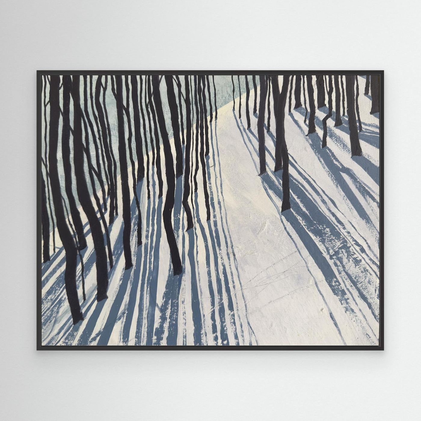 Snow Shadow - fine art canvas (framed or unframed)