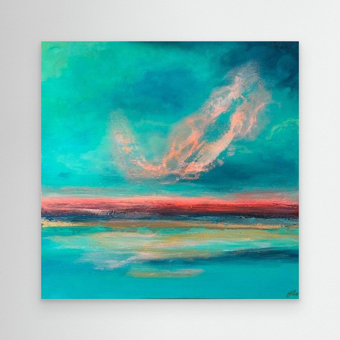 Duskline - fine art canvas (framed or unframed)