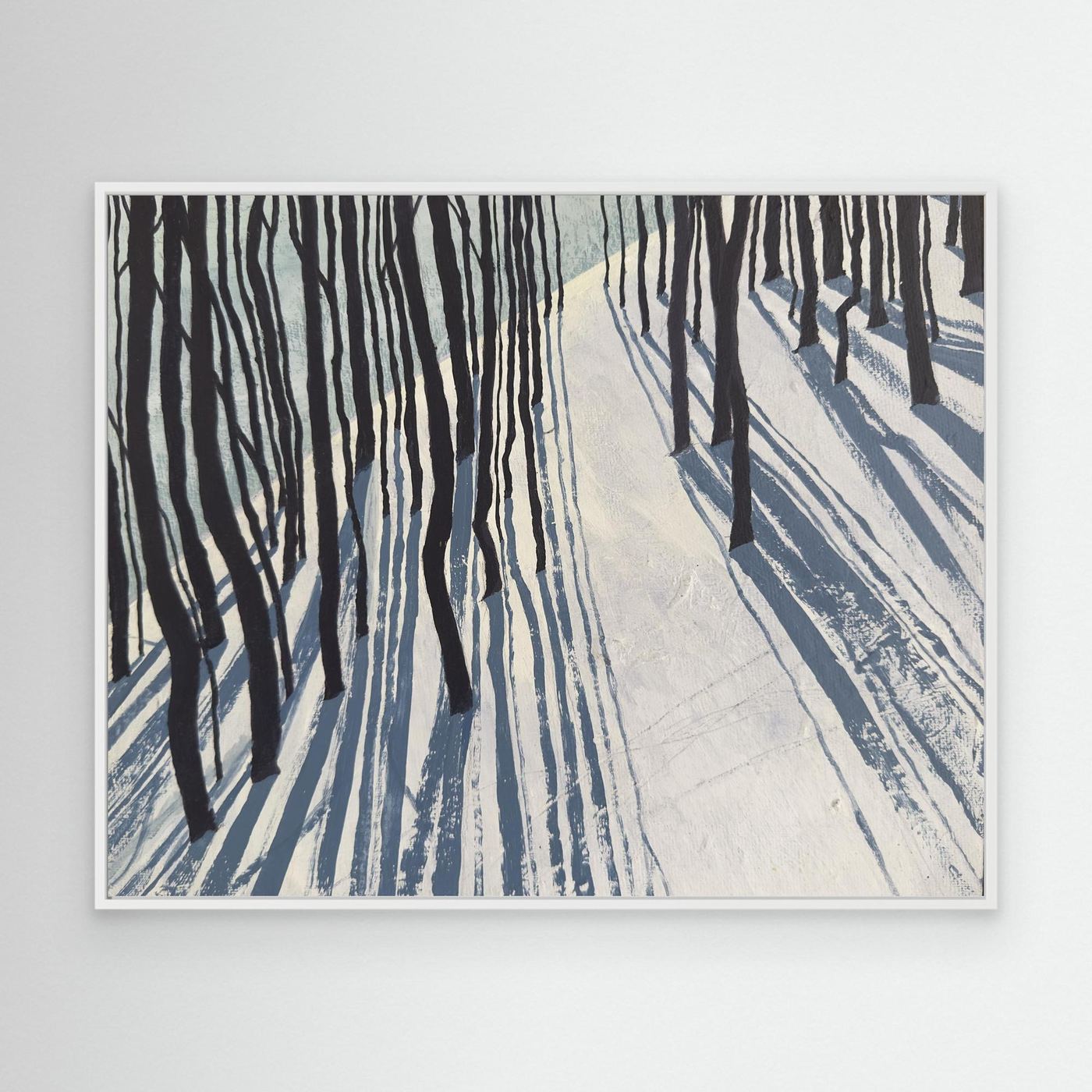 Snow Shadow - fine art canvas (framed or unframed)