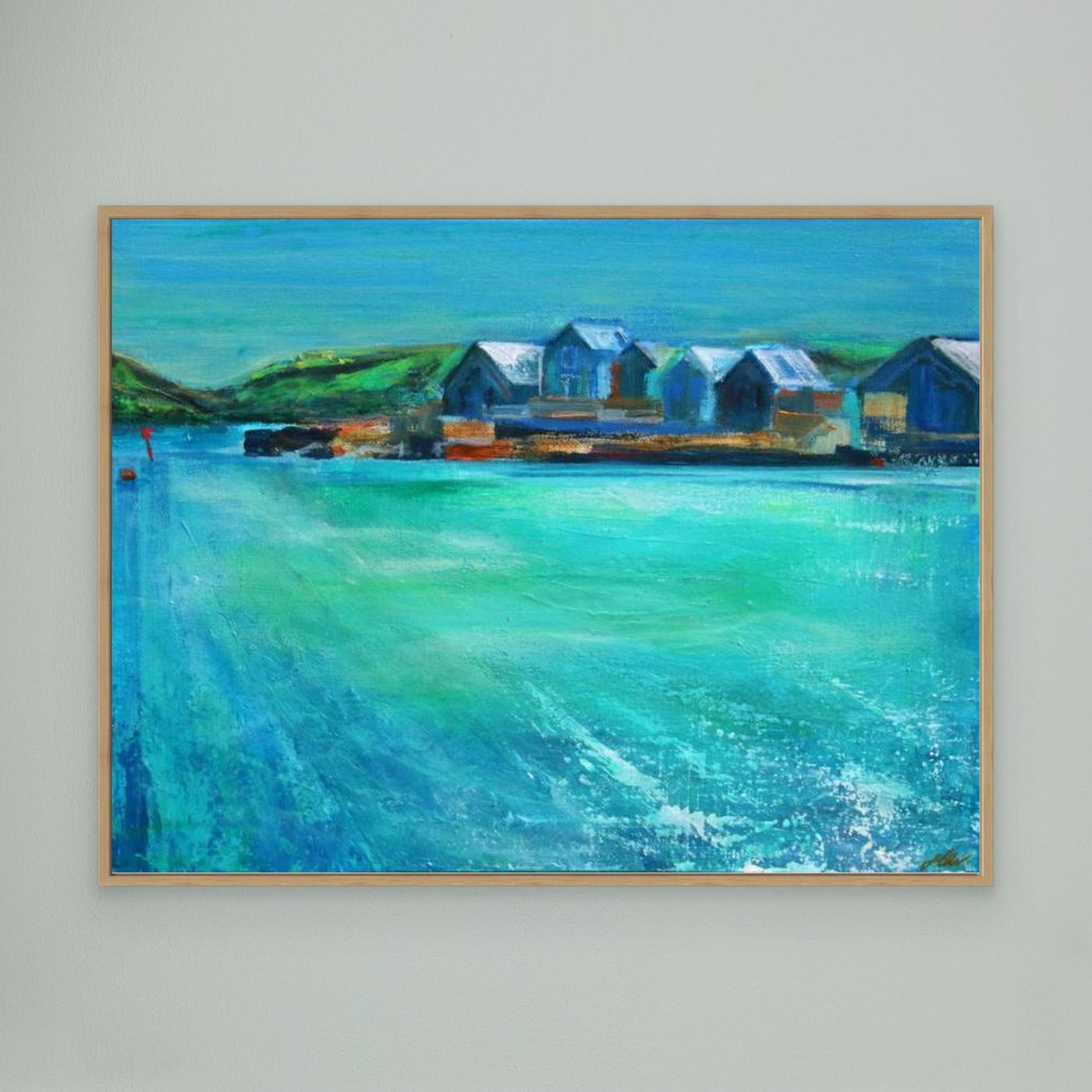 Reflecting - fine art canvas (framed or unframed)