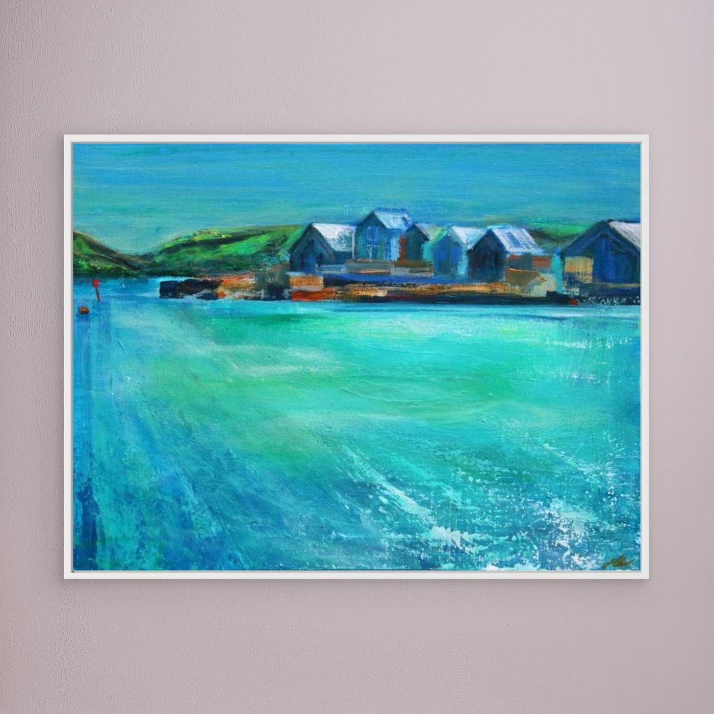Reflecting - fine art canvas (framed or unframed)