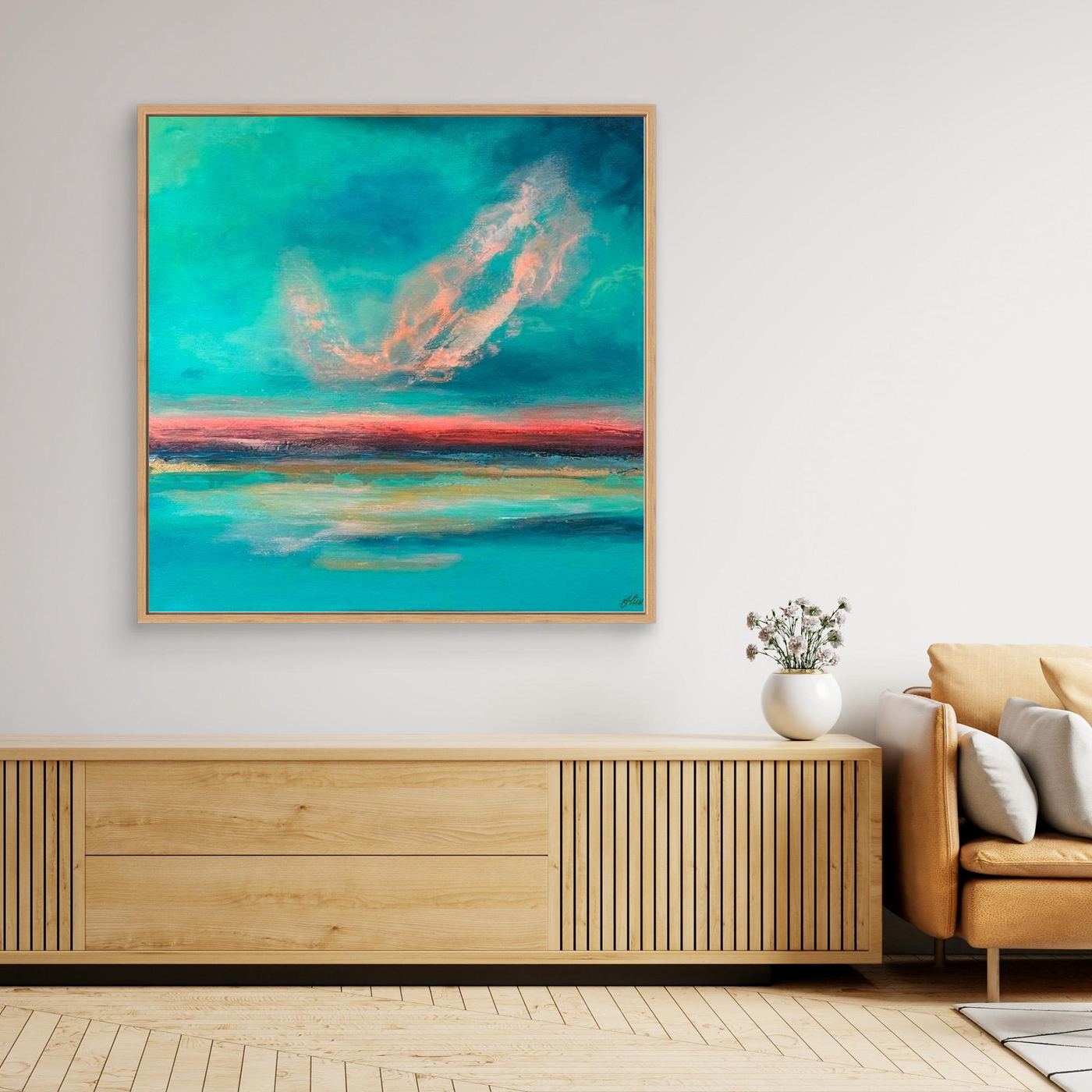 Duskline - fine art canvas (framed or unframed)